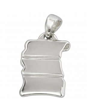 srebrny wisiorek papirus