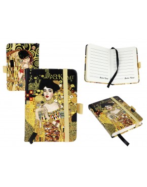 Notes A7 - G. Klimt, Adela + Pocałunek (CARMANI) 021-5080