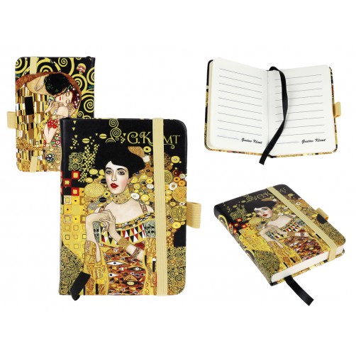 Notes A7 - G. Klimt, Adela + Pocałunek (CARMANI) 021-5080