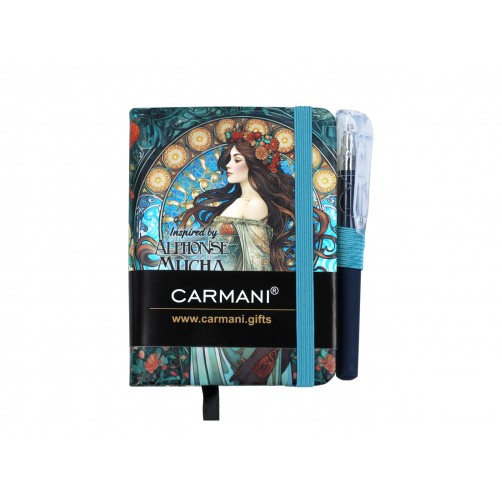 Notes A7 - inspirowany malarstwem A. Mucha (CARMANI) 021-5092