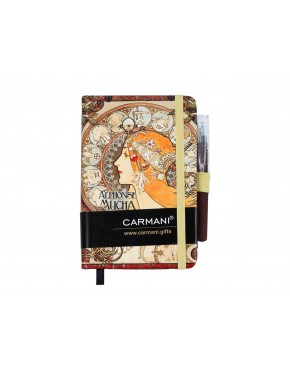Notes A6 - inspirowany malarstwem A. Mucha (CARMANI) 021-5097