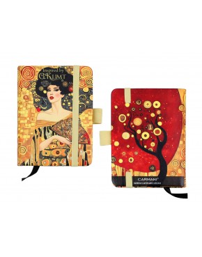 Notes A7 - Inspirowany malarstwem G. Klimt (CARMANI) 021-5081