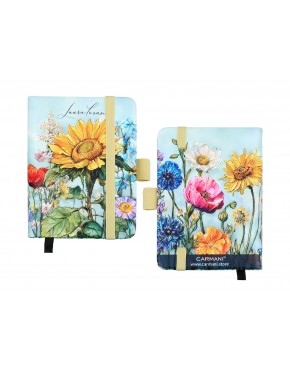 Notes A7 - Kwiaty  (CARMANI) 021-5121