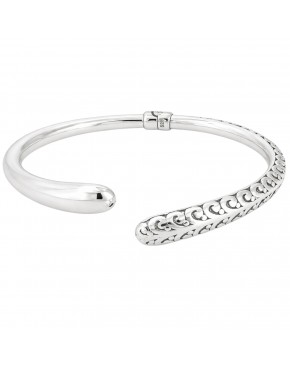 Bransoletka srebrna 925 otwierana typu cuff