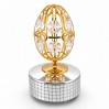 pozytywka swarovski jajko złote z kryształami figurka ozdobna melodia for elise