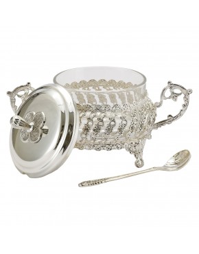 Cukiernica posrebrzana 466-8076