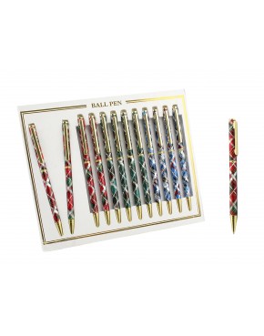 Kpl. 12 długopisów - Laser pen (mix kolorów) 710-7619