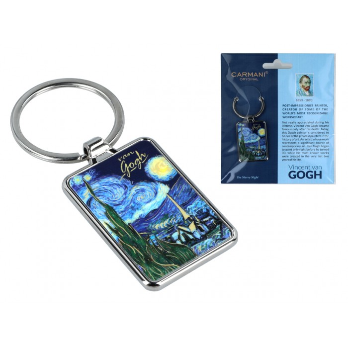 Brelok - V. van Gogh, Gwiaździsta noc (CARMANI) 125-1100