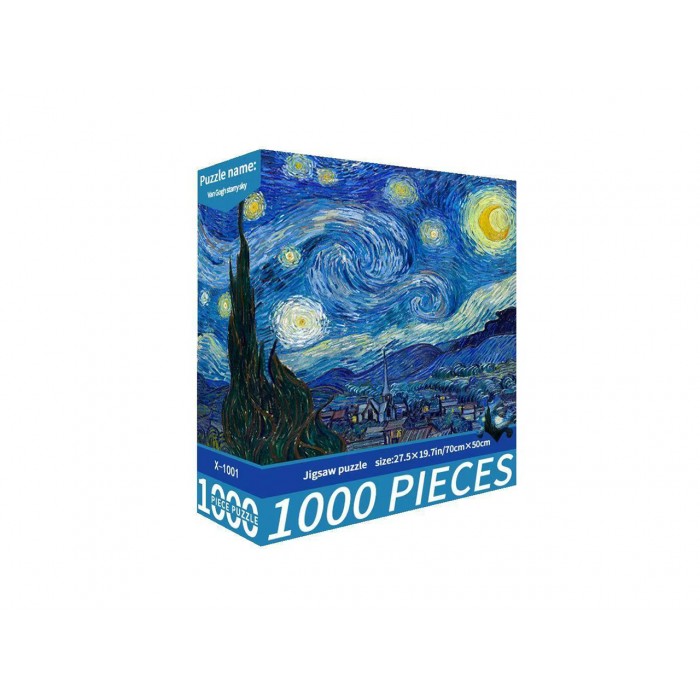 Puzzle - V. van Gogh, Gwiaździsta Noc, 1000 elementów 021-6012