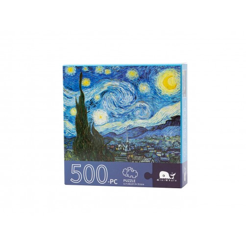 Puzzle - V. van Gogh, Gwiaździsta Noc, 500 elementów 021-6003