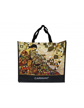 Torba trapezowa - Inspirowane malarstwem G. Klimt (CARMANI) 021-9014