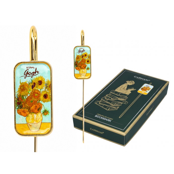 Zakładka do książki - V. van Gogh, Słoneczniki (CARMANI) 013-0341