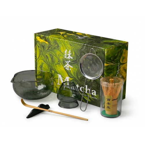 Zestaw do parzenia herbaty Matcha (6 elementy) 100-1501