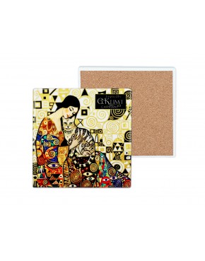 Kpl. 4 Podkładek ceramicznych - Inspirowane malarstwem G. Klimt (CARMANI) 008-3024