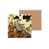 Kpl. 4 Podkładek ceramicznych - Inspirowane malarstwem G. Klimt (CARMANI) 008-3024