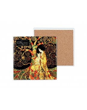 Kpl. 4 Podkładek ceramicznych - Inspirowane malarstwem G. Klimt (CARMANI) 008-3026