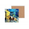 Kpl. 4 Podkładek ceramicznych - Inspirowane malarstwem V. van Gogh (CARMANI) 008-3108