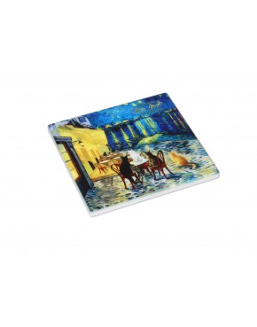 Kpl. 4 Podkładek ceramicznych - Inspirowane malarstwem V. van Gogh (CARMANI) 008-3108