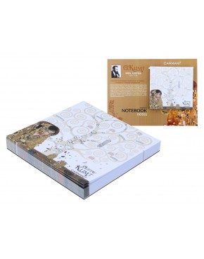 Notes - G. Klimt, Pocałunek i Drzewo życia (CARMANI) 022-0049