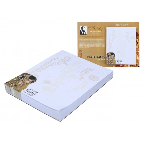 Notes - G. Klimt, Pocałunek (CARMANI) 022-0042