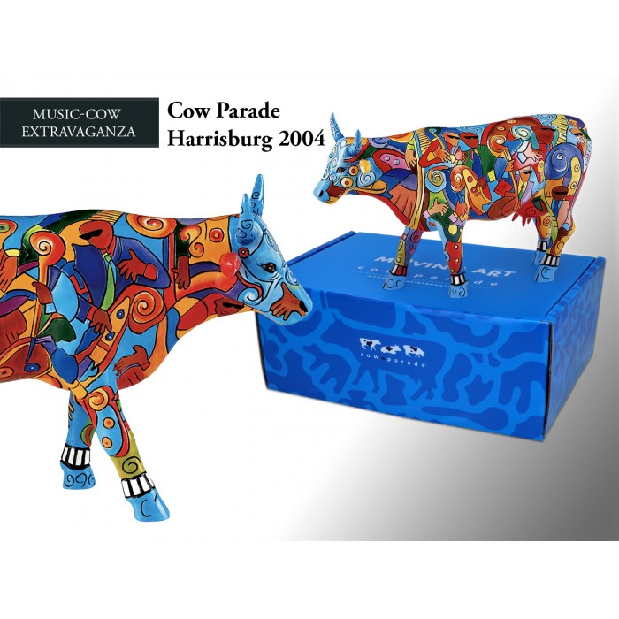 Cow Parade Music-cow Extravaganza 359-0656