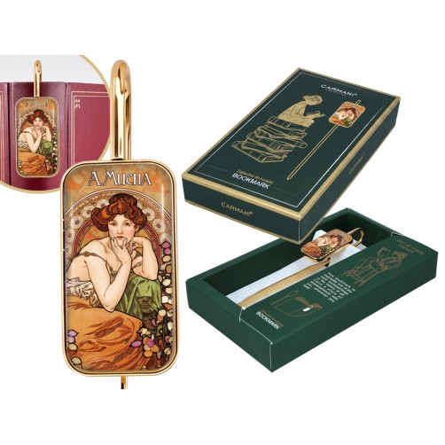 Zakładka do książki - A. Mucha, Kamienie Szlachetne, Topaz (CARMANI) 013-0501