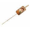 Zakładka do książki - A. Mucha, Kamienie Szlachetne, Topaz (CARMANI) 013-0501