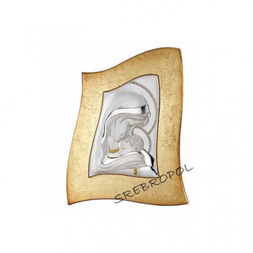 Matka Boska z Dzieciątkiem + opcja grawer 18015/1ORO