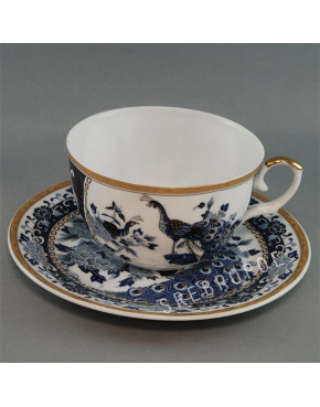 Komplet porcelana japońska Pawie niebieskie FIL840KN