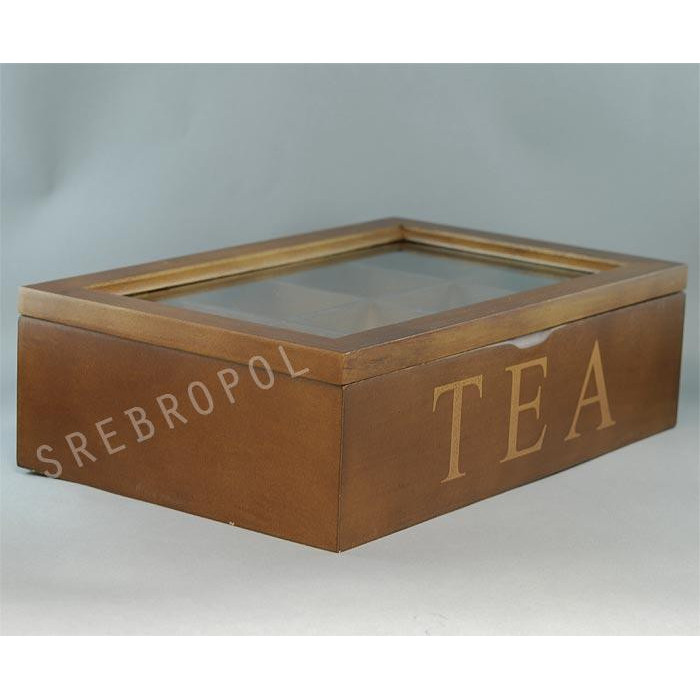 Skrzynka drewniana na herbatę 66811