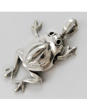 Wisiorek srebrny żabka FD 5.2g