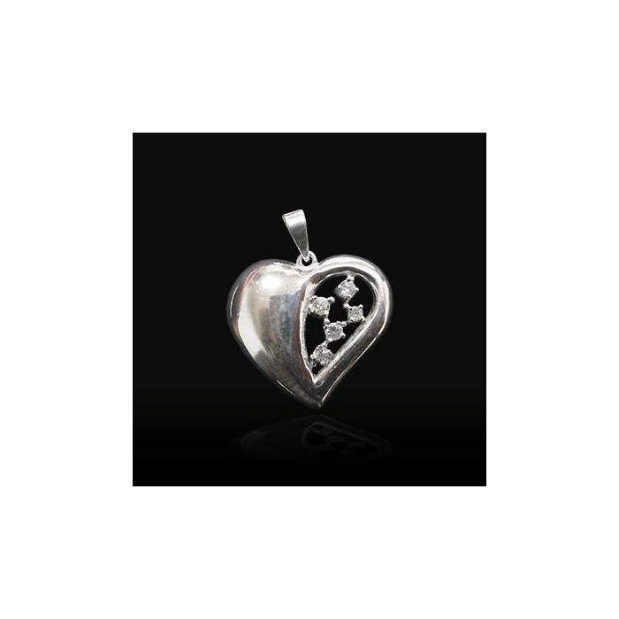 Zawieszka srebrna z cyrkoniami TU 32/0 7.9g