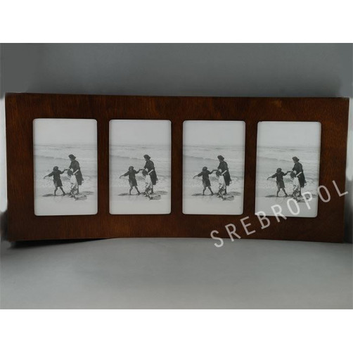 Drewniana ramka na 4 zdjęcia MST22