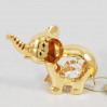 Złota figurka słonik z kryształkami swarovskiego 122-0213