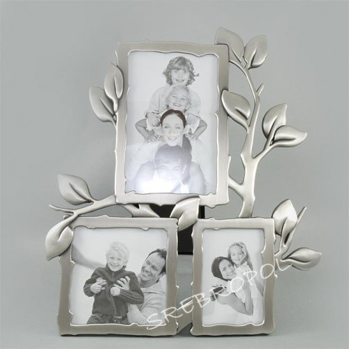 Ramka cynowana na 3 zdjęcia 469-9015