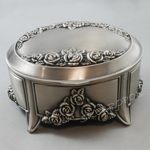 Szkatułka cynowana 461-4666