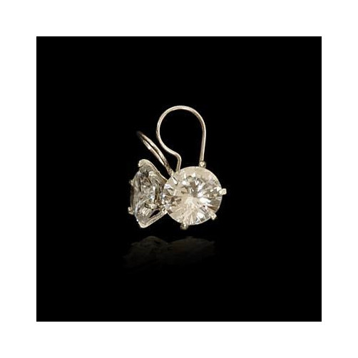 Kolczyki srebrne z cyrkoniami WS-3300 6.9g