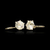 Kolczyki srebrne z cyrkoniami WS-3300 6.9g