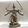 Duża figurka samuraj z dwoma mieczami Veronese WU73070V4