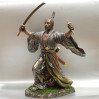 Duża figurka samuraj z dwoma mieczami Veronese WU73070V4