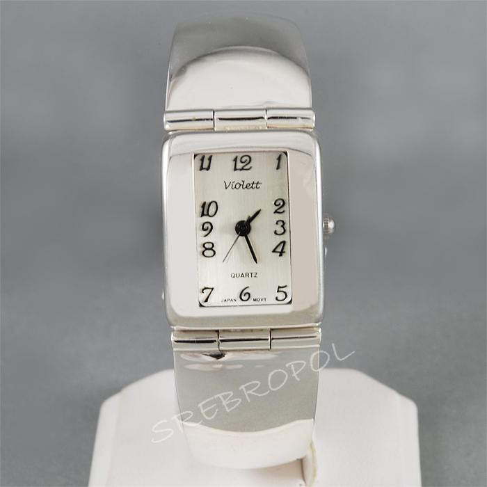 Zegarek srebrny damski Violett 25
