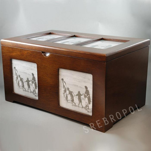 Drewniany album na 240 zdjęć MST27