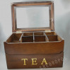 Drewniana skrzynka na herbate MSY22
