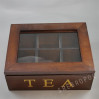 Drewniana skrzynka na herbate MSY23