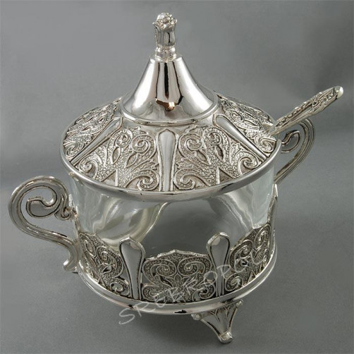 Cukiernica posrebrzana 466-7749