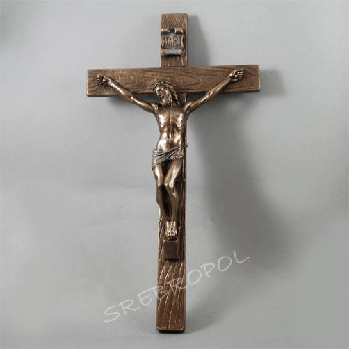 Figurka Jezus na krzyżu Veronese WU75216A4