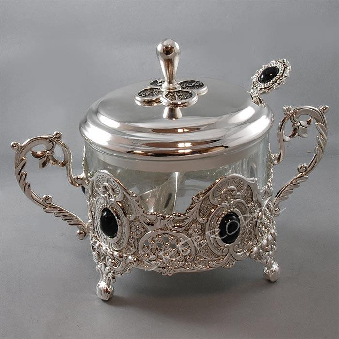 Cukiernica posrebrzana 466-7744