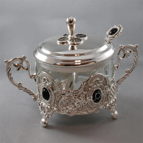 Cukiernica posrebrzana 466-7744