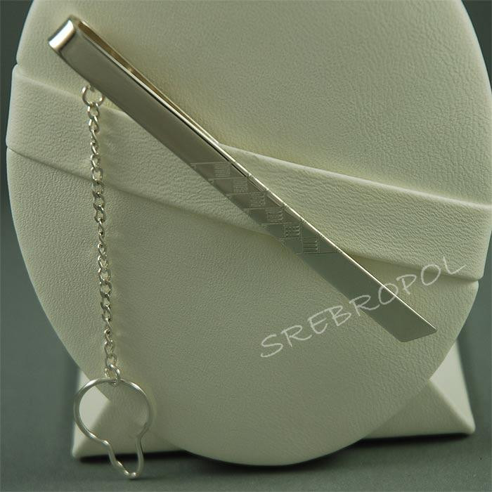Srebrna spinka do krawata S2-K 29/0