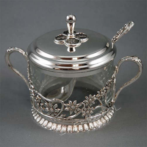 Cukiernica posrebrzana 466-7748